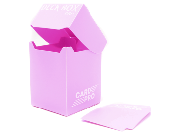 Пластиковая коробочка Card-Pro (розовая, 73 мм, 100+ карт)