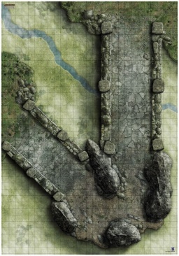 Pathfinder. НРИ. Вторая редакция. Большое игровое поле "Большой мост