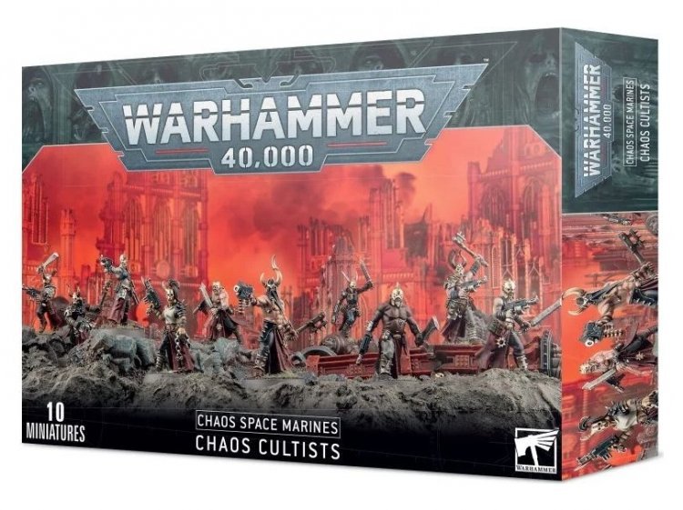Chaos Cultists (предзаказ 2025, Warhammer 40k)