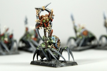 Warhammer Fantasy Battles Forest Goblin Spider Riders x9 (99120209009) (Painted)