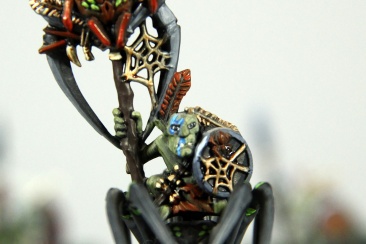 Warhammer Fantasy Battles Forest Goblin Spider Riders x9 (99120209009) (Painted)