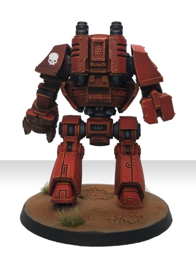 Warhammer 40k Blood Angels Contemptor Dreadnought (Pro-Painted)