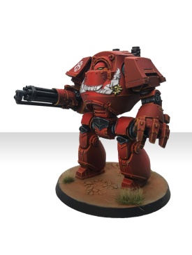 Warhammer 40k Blood Angels Contemptor Dreadnought (Pro-Painted)