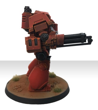 Warhammer 40k Blood Angels Contemptor Dreadnought (Pro-Painted)
