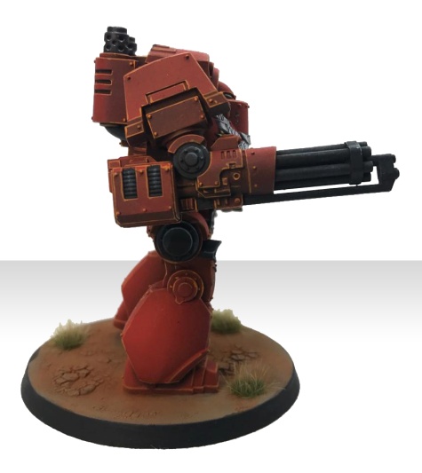 Warhammer 40k Blood Angels Contemptor Dreadnought (Pro-Painted)