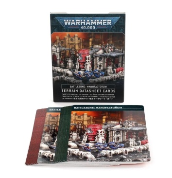 Battlezone: Manufactorum – Terrain Datasheet Cards