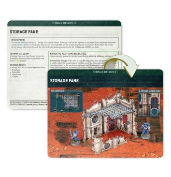 Battlezone: Manufactorum – Terrain Datasheet Cards