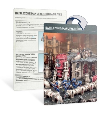 Battlezone: Manufactorum – Terrain Datasheet Cards