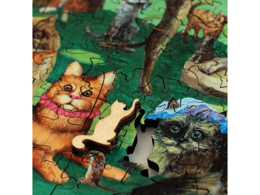 Пазл "А котам всё масленица"