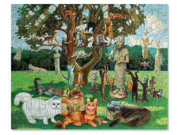 Пазл "А котам всё масленица"