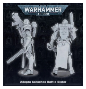 McFarlane Toys: Adepta Sororitas Battle Sister Artist's Proof Action Figure