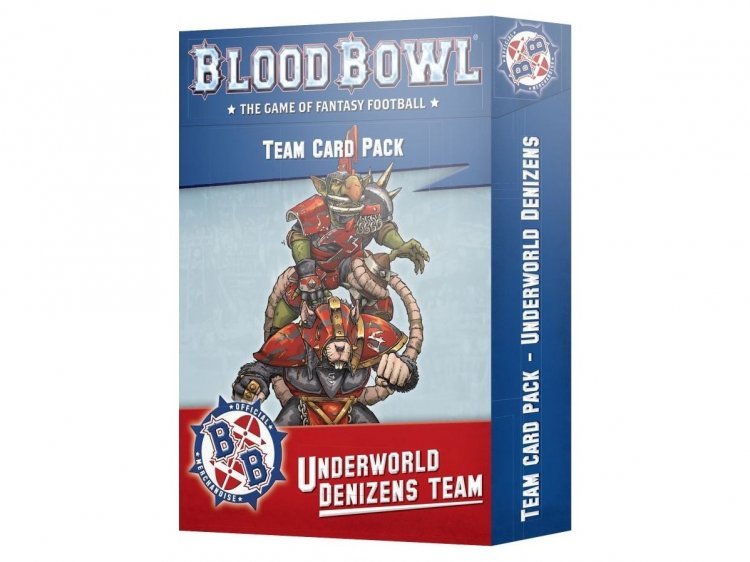 Underworld Denizens Team Card Pack (Предзаказ 2025, Blood Bowl)