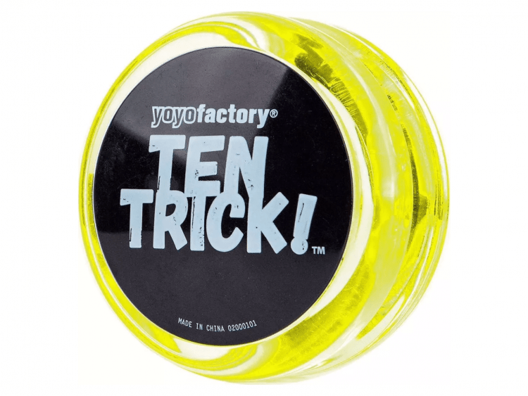 Йо-йо YoYoFactory TenTrick (жёлтое)