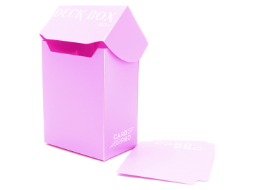 Пластиковая коробочка Card-Pro (розовая, 73 мм, 80+ карт)