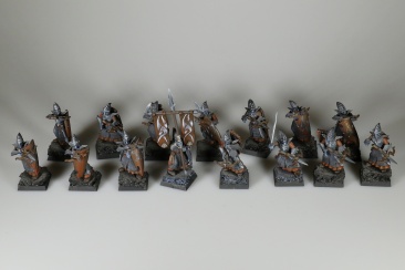Warhammer Fantasy Battles Dark Elves Darkshards x15 (Painted)