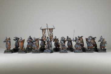 Warhammer Fantasy Battles Dark Elves Darkshards x15 (Painted)