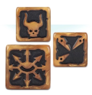 Chaos Space Marines Dice Set