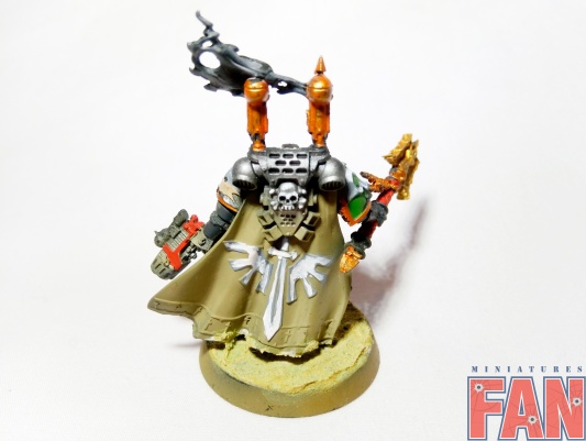 Warhammer 40k Dark Angels Interrogator-Chaplain Seraphicus (Pro-Painted)