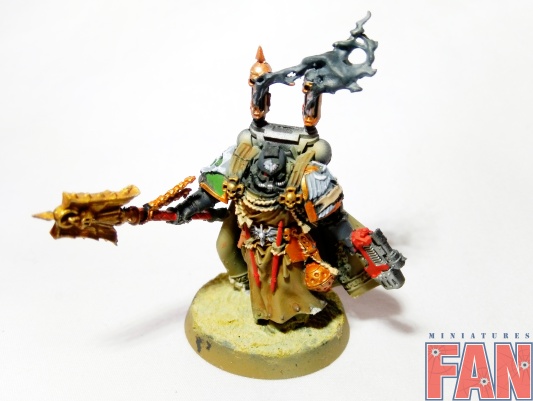 Warhammer 40k Dark Angels Interrogator-Chaplain Seraphicus (Pro-Painted)