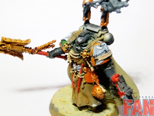 Warhammer 40k Dark Angels Interrogator-Chaplain Seraphicus (Pro-Painted)