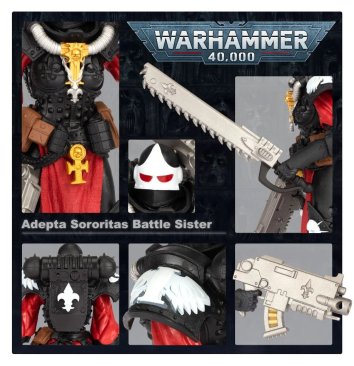 McFarlane Toys: Adepta Sororitas Order of Our Martyred Lady Battle Sister Action Figure