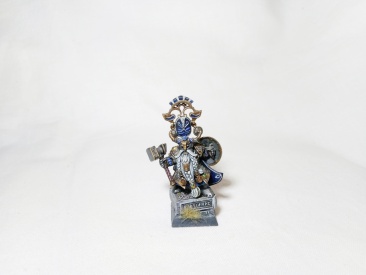 Warhammer Fantasy Battles AOS Dwarf Warden King Belegar Ironhammer (Pro-Painted)