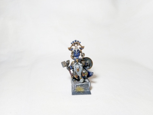 Warhammer Fantasy Battles AOS Dwarf Warden King Belegar Ironhammer (Pro-Painted)