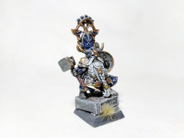 Warhammer Fantasy Battles AOS Dwarf Warden King Belegar Ironhammer (Pro-Painted)