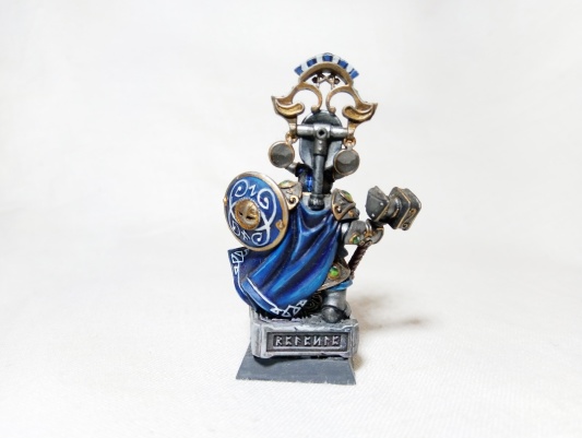 Warhammer Fantasy Battles AOS Dwarf Warden King Belegar Ironhammer (Pro-Painted)