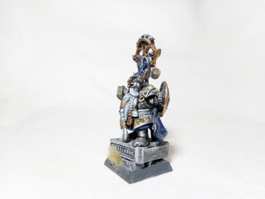 Warhammer Fantasy Battles AOS Dwarf Warden King Belegar Ironhammer (Pro-Painted)