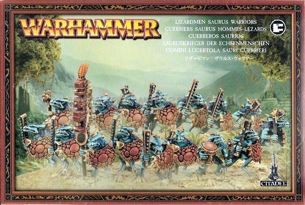 Lizardmen Saurus Regiment BOX