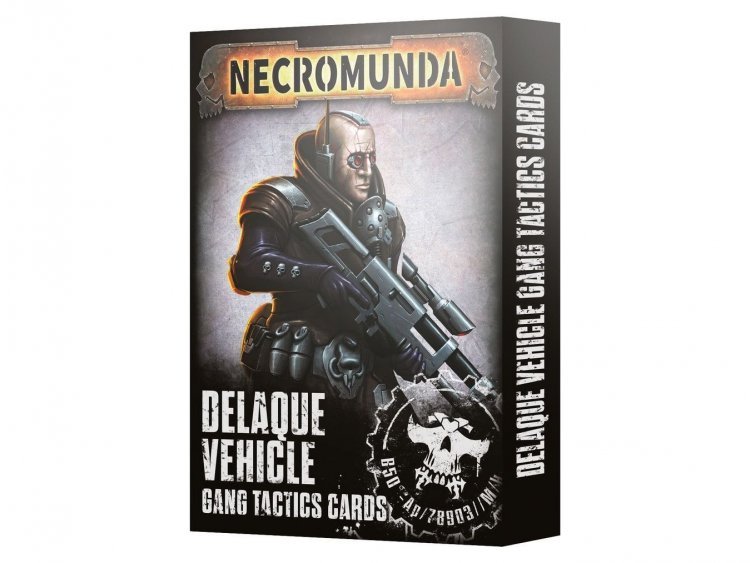 Delaque Vehicle Gang Tactics Cards (Necromunda)