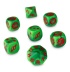 The Gouged Eye Dice Set
