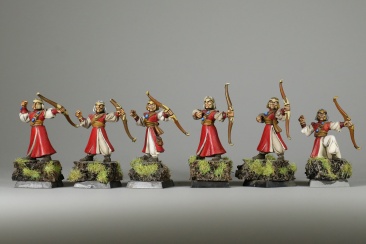 Warhammer Fantasy Battles High Elves Archers Regiment x6 (Painted)