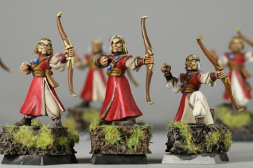 Warhammer Fantasy Battles High Elves Archers Regiment x6 (Painted)