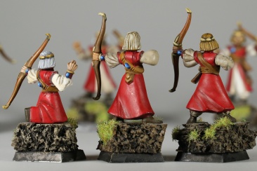 Warhammer Fantasy Battles High Elves Archers Regiment x6 (Painted)