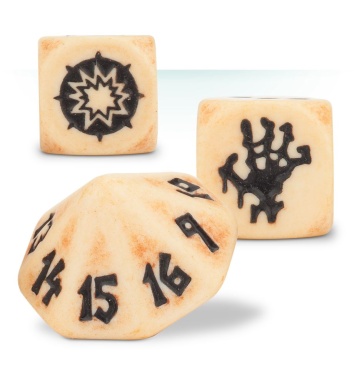 Blood Bowl Shambling Undead Dice Set 99220907001 (Limited, OOP, New Unopened)