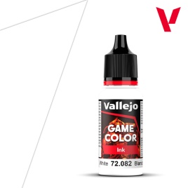 Краска Vallejo Game Color: White Ink 72.082