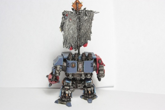 Warhammer 40k Space Wolves Dreadnought (Painted)
