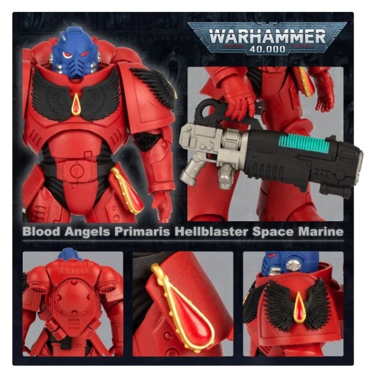 McFarlane Toys: Adeptus Astartes Blood Angels Hellblaster Action Figure