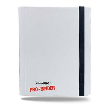 АЛЬБОМ &quot;Ultra-Pro&quot; &quot;PRO-BINDER&quot; (с листами по 2х2 кармашка, для карт в протекторах): белый