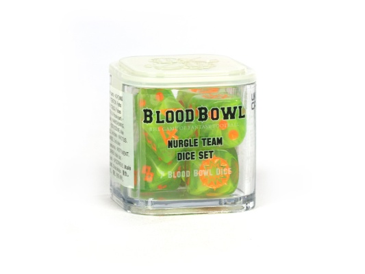 Nurgle Team Dice Set (Blood Bowl)