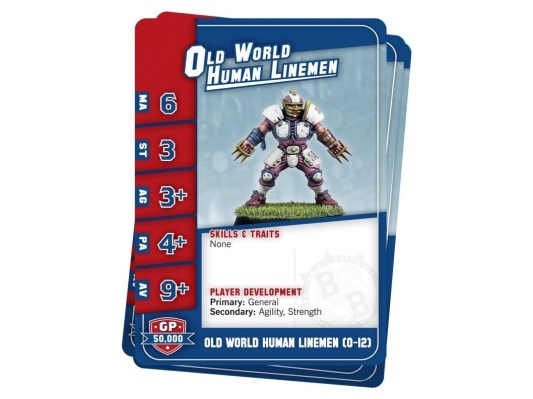 Old World Alliance Team Card Pack (Предзаказ 2025, Blood Bowl)