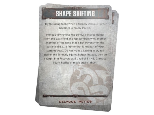 Delaque Gang Tactics Cards (предзаказ 2024, Necromunda)