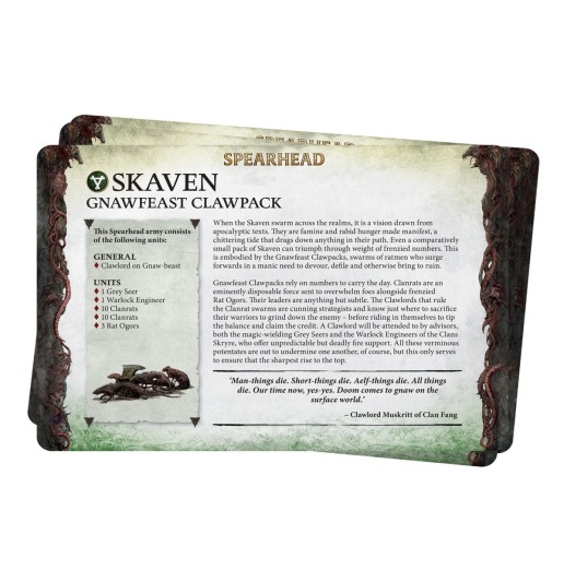 Faction Pack: Skaven (предзаказ 2024)