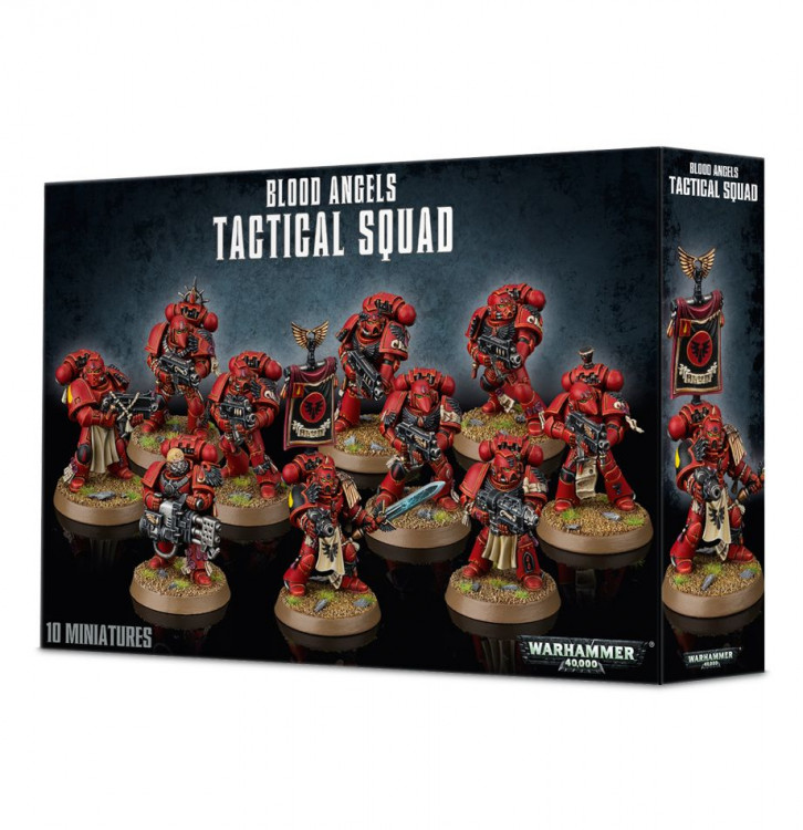 Blood Angels Tactical Squad 2018