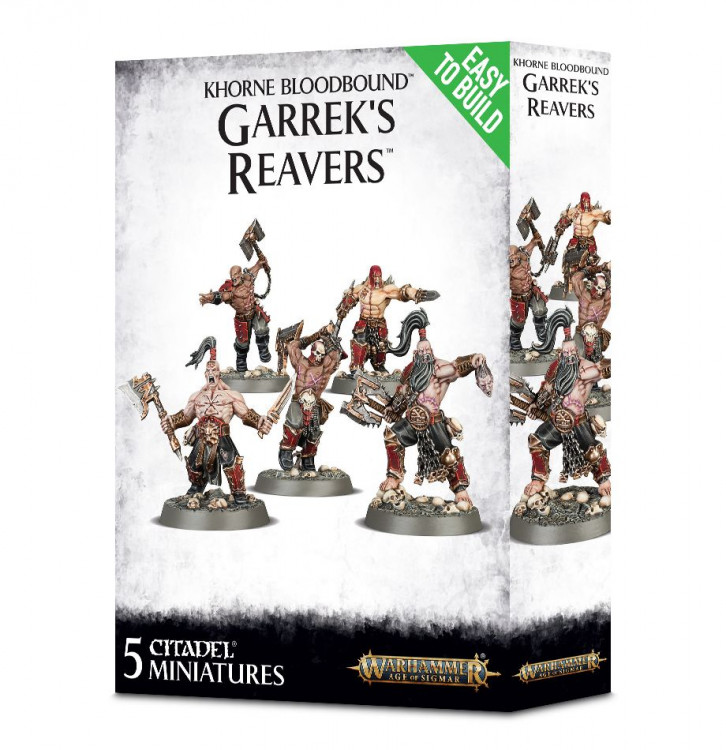 Easy To Build: Khorne Bloodbound Garrek’s Reavers