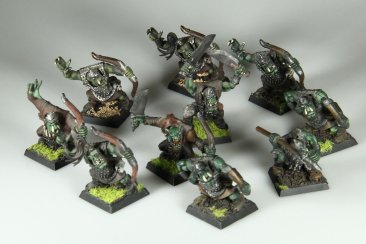Warhammer Fantasy Battles Orc Archer Boyz x10 (Painted)