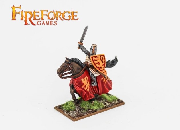 Leader on Barded Horse (Lion)