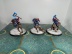 Warhammer 40k Space Wolves Thunderwolf Cavalry x3 (Painted)